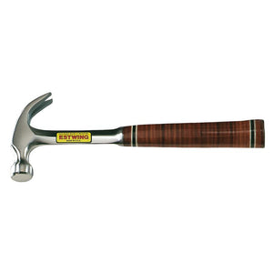 ESTWING E12C CURVED CLAW HAMMER WITH LEATHER GRIP, 12OZ/336G