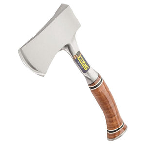 ESTWING E14A SPORTSMAN'S AXE WITH LEATHER GRIP, 3-1/4"/83MM