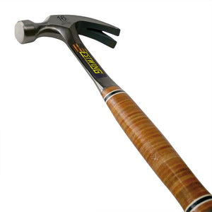 ESTWING E16C CURVED CLAW HAMMER WITH LEATHER GRIP, 16OZ/448G