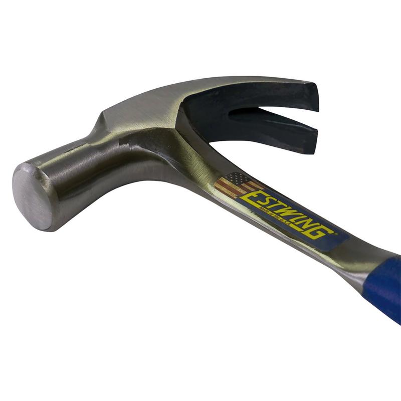 ESTWING E3/28C CURVED CLAW ENGLISH PATTERN HAMMER, 24OZ/672G