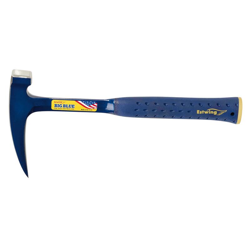 ESTWING E6-22BLC BIG BLUE BRICKLAYER HAMMER, 22OZ/616G