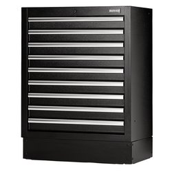 Bunker® Modular Floor Cabinet, 9 Drawer, 680Mm | Ms400-9Bu