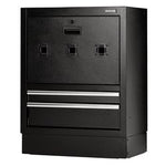 Bunker® Modular Floor Reel Cabinet, 2 Drawer, 680Mm | Ms400-2Rbu