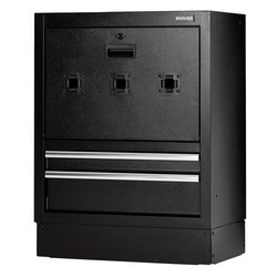 Bunker® Modular Floor Reel Cabinet, 2 Drawer, 680Mm | Ms400-2Rbu