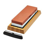 Double Sided Whetstone Sharpening Stone With Non-Slip Base And Angle Guide, 1000/6000 Grit | Sw16