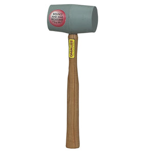 ESTWING EDH-18N GREY DEADHEAD RUBBER MALLET, 18OZ