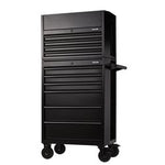 Bunker® 10 Drawer Combined Roller Cabinet And Tool Chest, 26", Black | B200-26C/26R