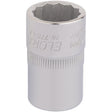 Draper Elora Bi-Hexagon Socket, 1/2" Sq. Dr., 11/16" - 770-LA 11/16 - Farming Parts