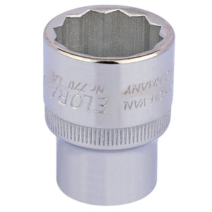 Draper Elora Bi-Hexagon Socket, 1/2" Sq. Dr., 7/8" - 770-LA 7/8 - Farming Parts