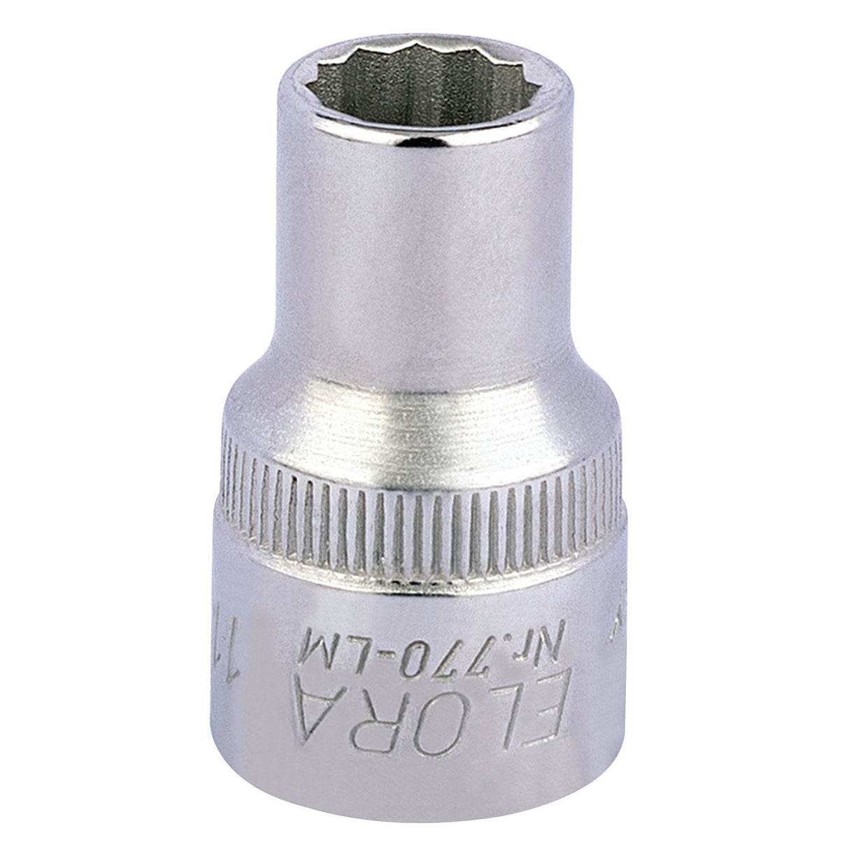 Draper Elora Bi-Hexagon Socket, 1/2" Sq. Dr., 11mm - 770-LM 11 - Farming Parts