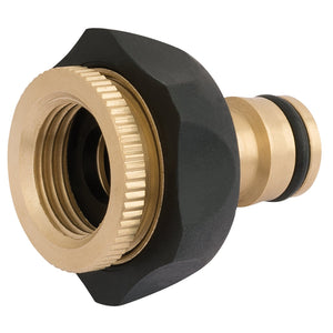 Draper Brass And Rubber Tap Connector, 1/2 - 3/4" - GWBR-TC - Farming Parts