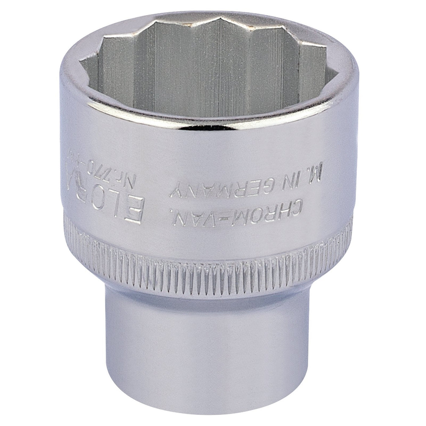 Draper Elora Bi-Hexagon Socket, 1/2" Sq. Dr., 30mm - 770-LM 30 - Farming Parts