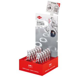 KNIPEX 00 18 01 V42 COUNTER DISPLAY OF 86 04 100 PLIERS WRENCH XS, 12 PARTS, 200MM