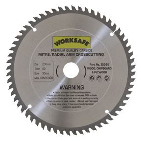 TCT Saw Blade Ø250 x 30mm - 60tpu - 25060 - Farming Parts