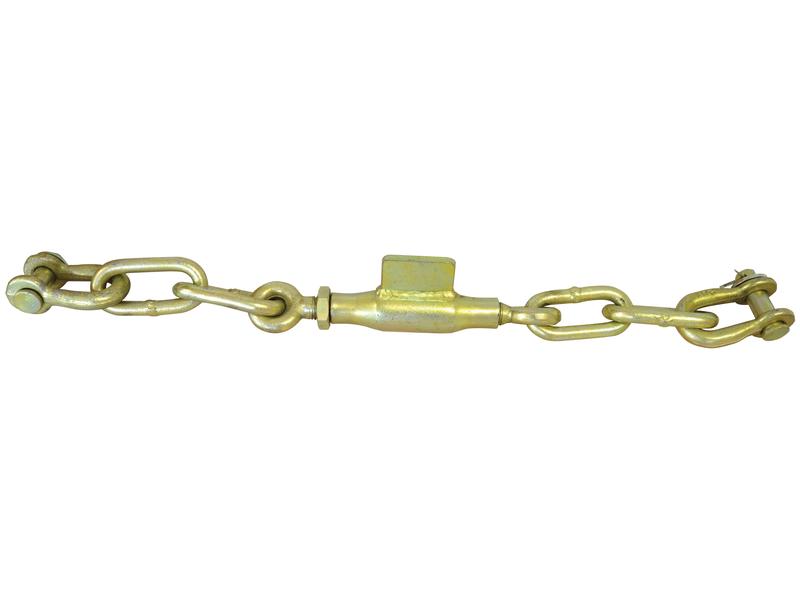 Sparex Stabiliser Chain - D-Shackle Ø16mm - D-Shackle Ø16mm - Min. Length:590mm - M20 x 2.50 Metric | S.25090 - Product Image 1