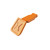 KNIPEX 00 61 10 CO ColorCode Clips Orange (10 Pieces), 122mm (25122)