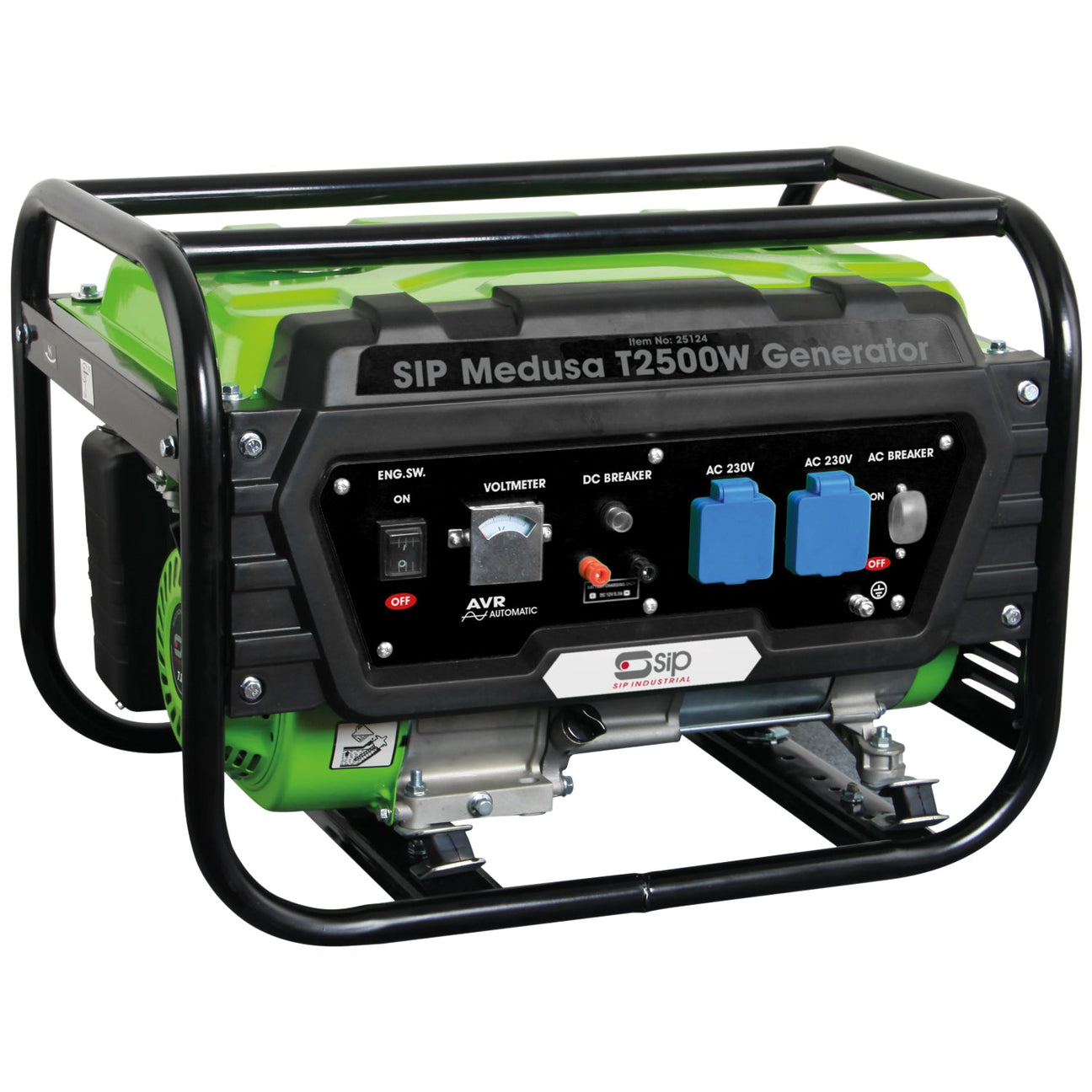 SIP - MEDUSA T2500W Petrol Generator - SIP-25124 - Farming Parts