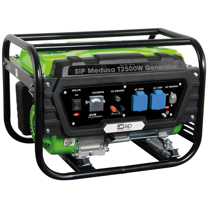 SIP MEDUSA T2500W Petrol Generator – 2200w Peak Output & AVR | SIP-25124