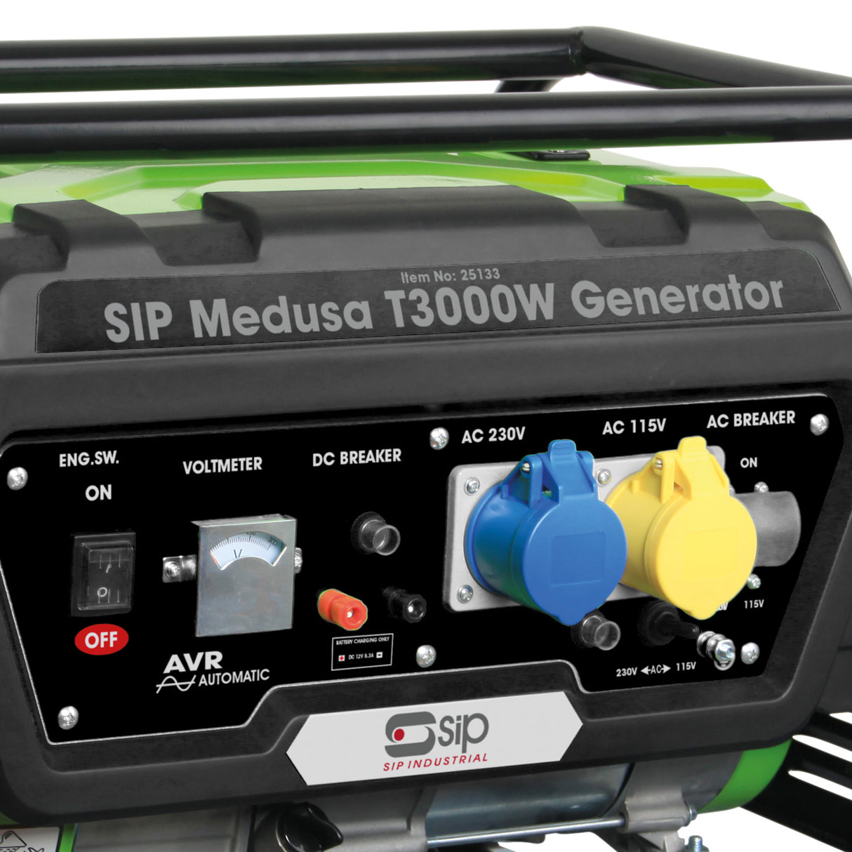 SIP MEDUSA T3000W Petrol Generator with AVR & DC Output - SIP-25133