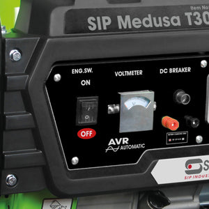 SIP MEDUSA T3000W Petrol Generator with AVR & DC Output - SIP-25133