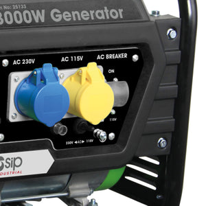 SIP MEDUSA T3000W Petrol Generator with AVR & DC Output - SIP-25133