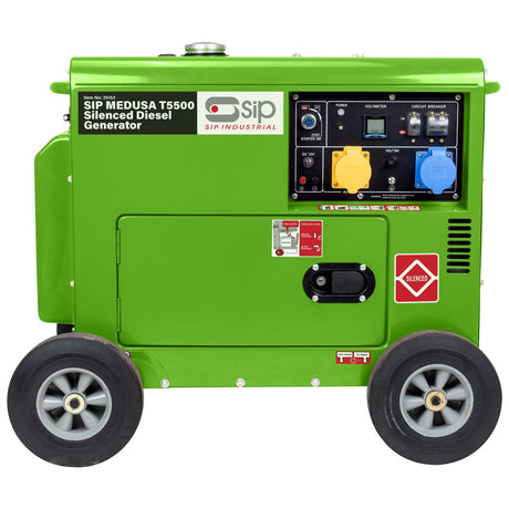 SIP MEDUSA T5500 Silenced Diesel Generator | IP-25153 - Farming Parts