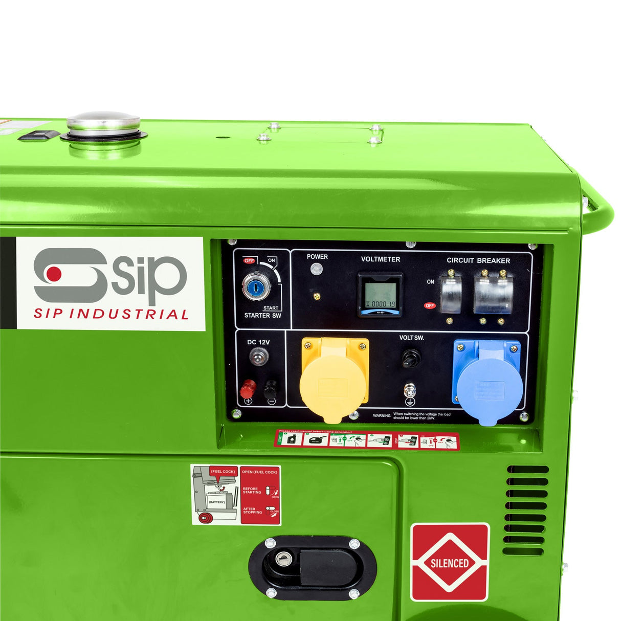 SIP MEDUSA T5500 Silenced Diesel Generator | IP-25153 - Farming Parts