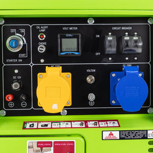 SIP MEDUSA T5500 Diesel Generator Silenced 5.5kW AVR Mobile IP-25153