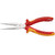 KNIPEX 26 16 200 T BK Snipe Nose Side Cutting Pliers, 200mm (25245)