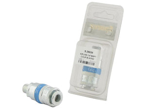 Sparex Agripak Airline Coupling 1/4'' BSPT Male Thread Durable Fitting | S.25538