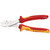 KNIPEX 74 06 200 T BK VDE Insulated High Leverage Diagonal Cutter, 200mm (25626)