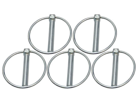 Sparex Agripak 5 pcs. Round Linch Pin 9mm x 57mm | S.25703 - Product Image 2