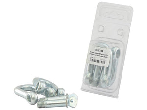 Agripak D Shackle Screw Type Ø10x18 MM Heavy-Duty Set - Sparex Part S.25766