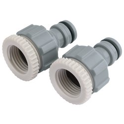 Draper Tap Connectors, 1/2" And 3/4" (Pack Of 2) - GWPPATC2 - Farming Parts
