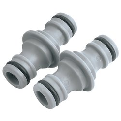 Draper Two-Way Hose Connector (Pack Of 2) - GWPPHC-2 - Farming Parts
