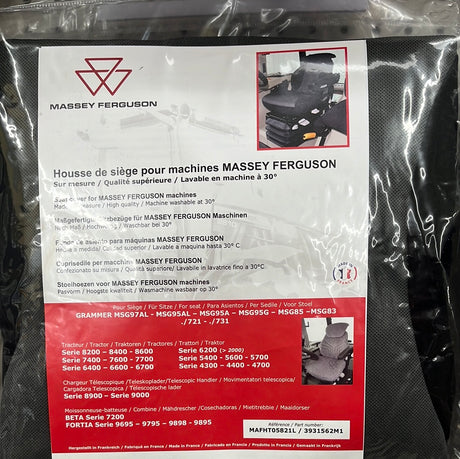 Massey Ferguson - Seat Cover - 3931562M1 - Farming Parts