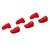 KNIPEX 87 09 180 V01 3 Pairs Of Plastic Jaws For All 87 XX 180 Models (Models From 2010) (26002)