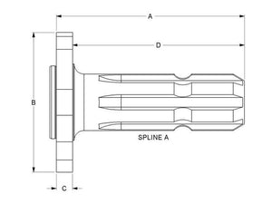 Spenco PTO Shaft To fit as: 4311773M3 | S.260052 - Product Image 2