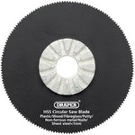 Draper Hss Circular Saw Blade, 63mm Diameter, 18Tpi - APT300C/U - Farming Parts