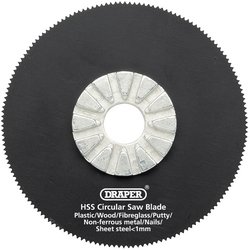 Draper Hss Circular Saw Blade, 63mm Diameter, 18Tpi - APT300C/U