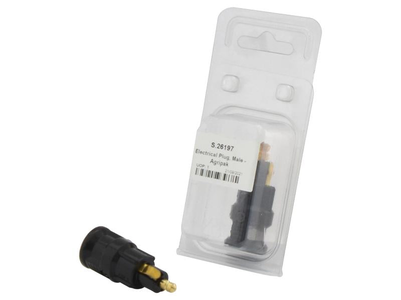 Sparex Electrical Plug Male Durable 2-Pole Connector Agripak | S.26197