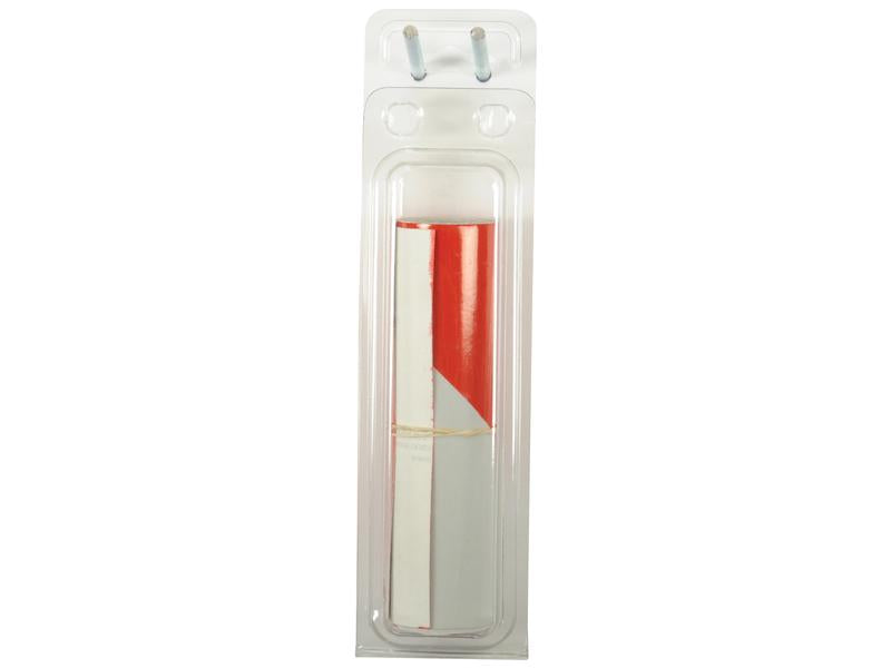 Agripak Red and White Reflector Tape | Sparex Part No. S.26400