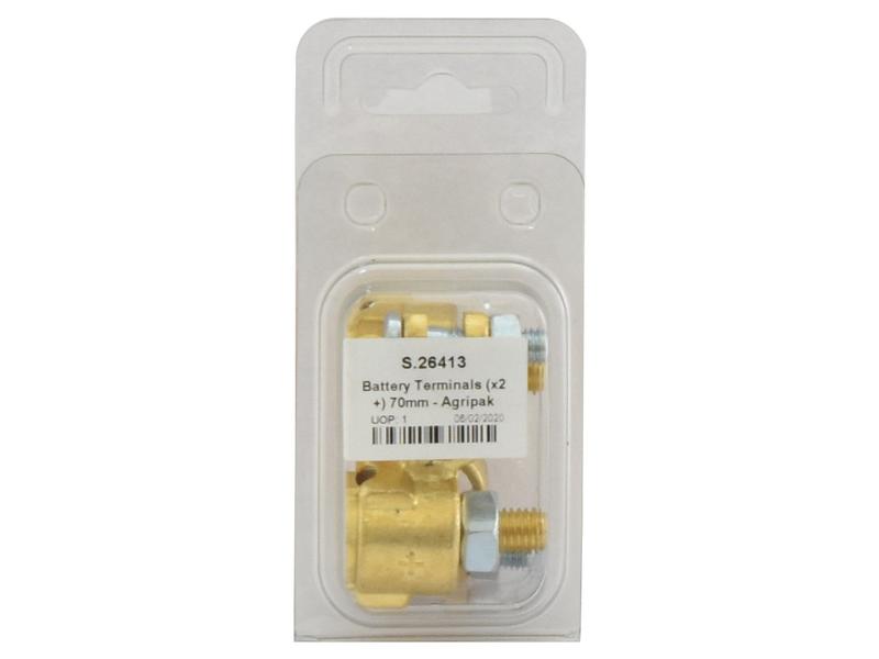 Sparex Agripak 2 pcs. Battery Terminal Standard Duty (Positive) | S.26413 - Product Image 2
