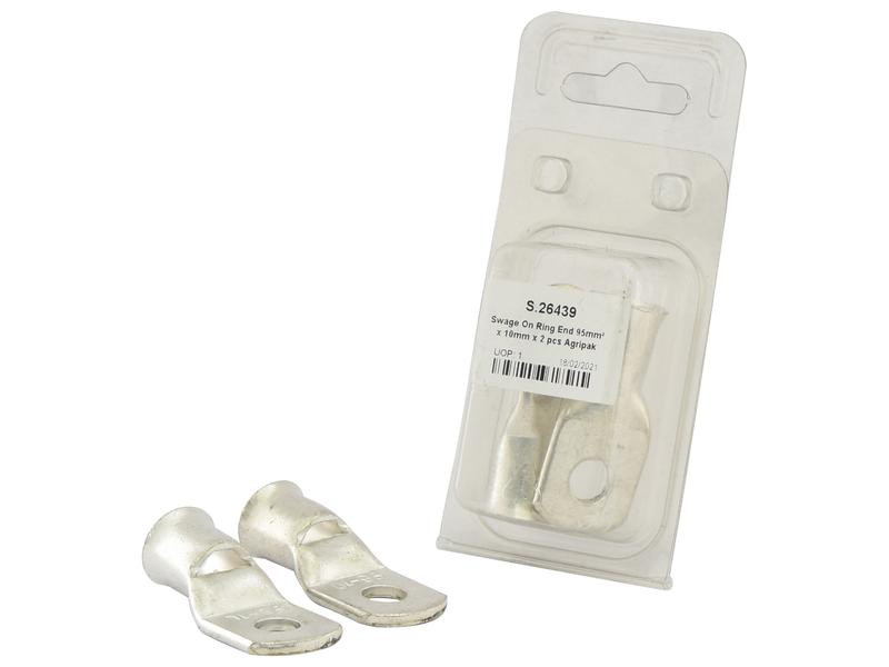 Sparex Agripak Swage On Ring Terminal 95x13.5mm Heavy-Duty | S.26439