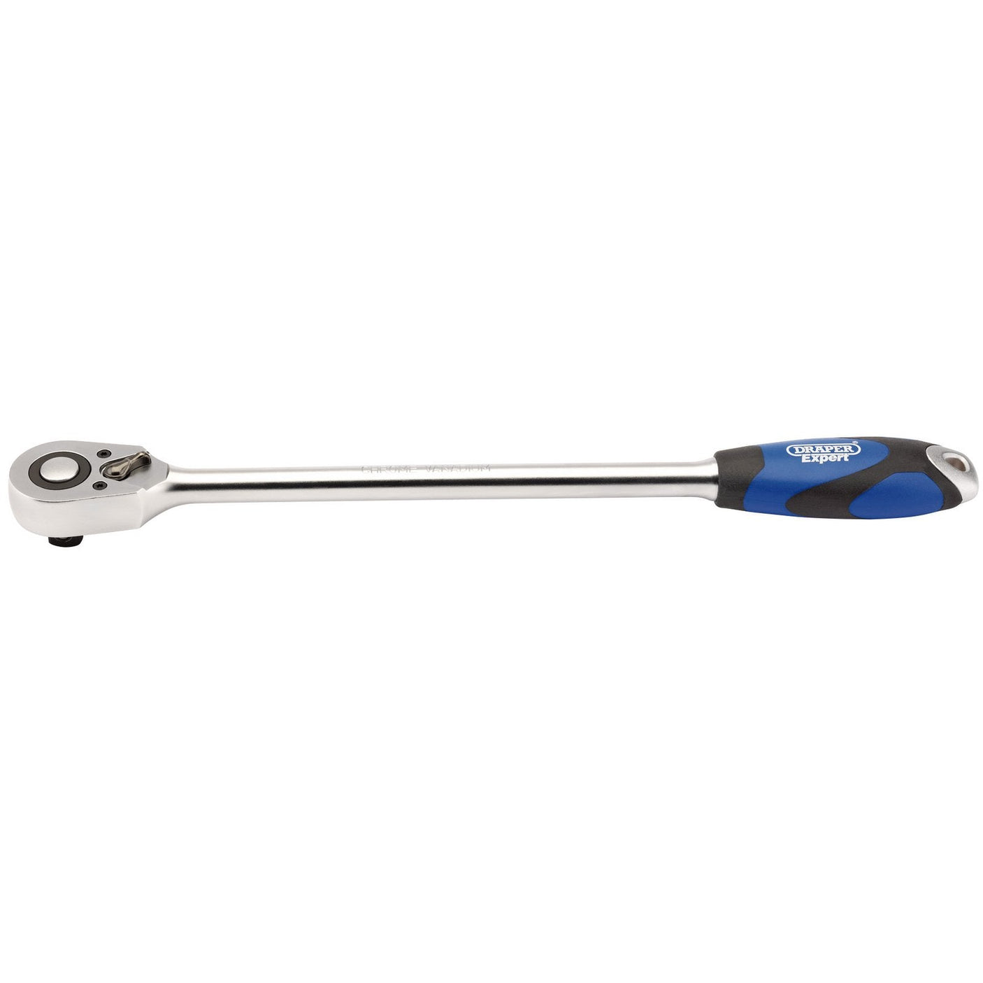 Draper Extra Long Reversible Quick Release Soft Grip Ratchet, 1/2" Sq. Dr., 48 Tooth - H64C-XL/B - Farming Parts