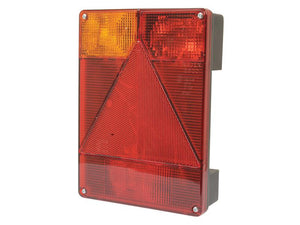 Rear Combination Light, (Halogen), Function: 5, Position / Stop / Indicator / Fog / Number Plate, LH, 12V | Sparex Part Number: S.26649