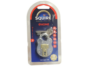 Sparex Squire Old English Padlock - Steel, Body width: 38mm (Security rating: 2) | S.26756 - Product Image 1
