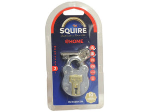 Sparex Squire Old English Padlock - Steel, Body width: 38mm (Security rating: 2) | S.26756 - Product Image 1
