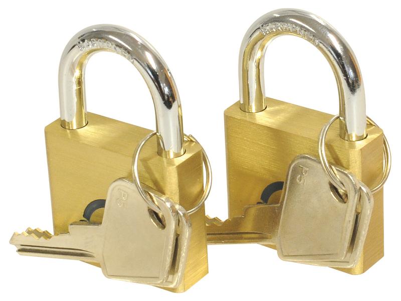 Sparex Squire Solid Brass Lion Range Padlock - Brass, Body width: 39.5mm (Security rating: 3) | S.26760 - Product Image 2