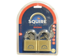 Squire Solid Brass Lion Range Padlock - Brass, Body width: 51mm (Security rating: 4) | S.26763 - Product Image 1